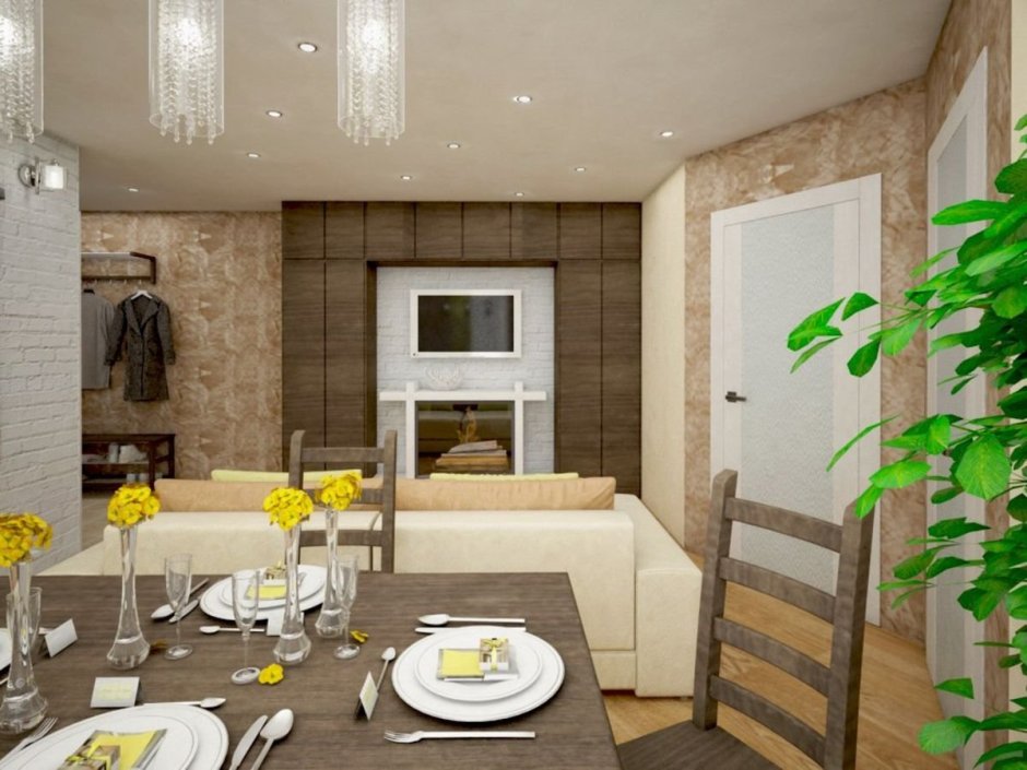 Интерьер брежневки