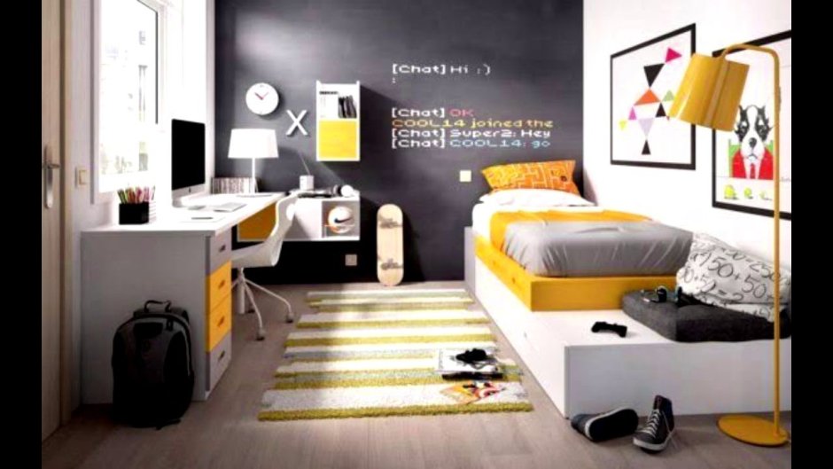 Комната в желтом стиле