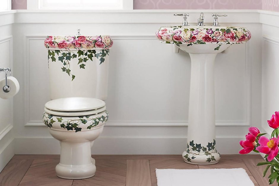 Раковина-тюльпан для ванной комнаты