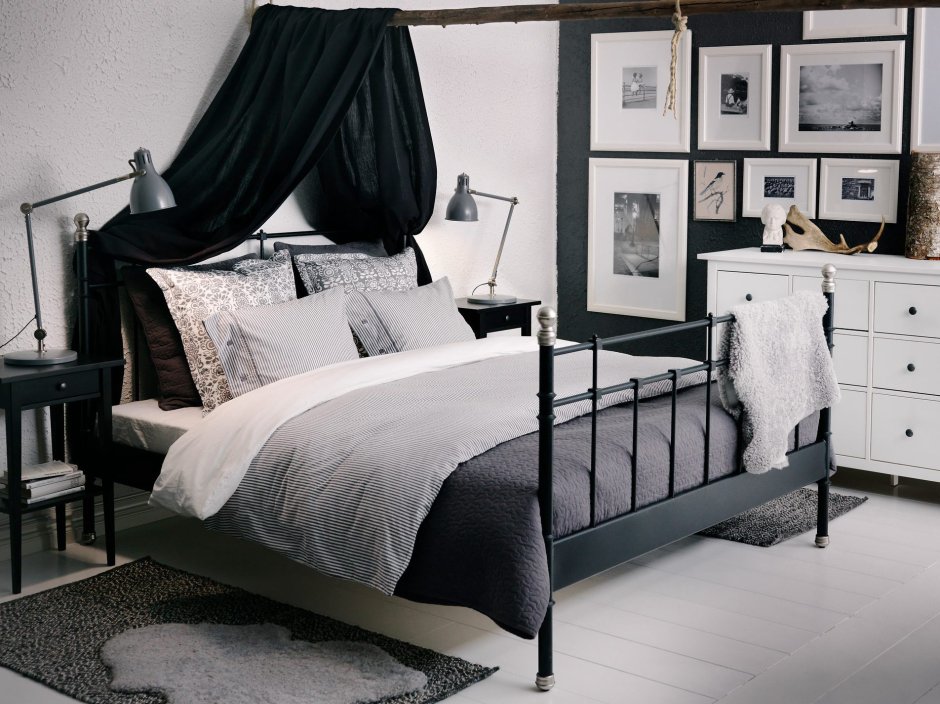 Кованая кровать икеа