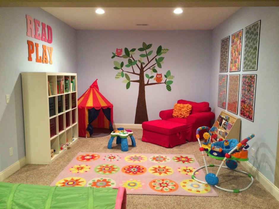 Игровая комната для детей дома (74 фото)
