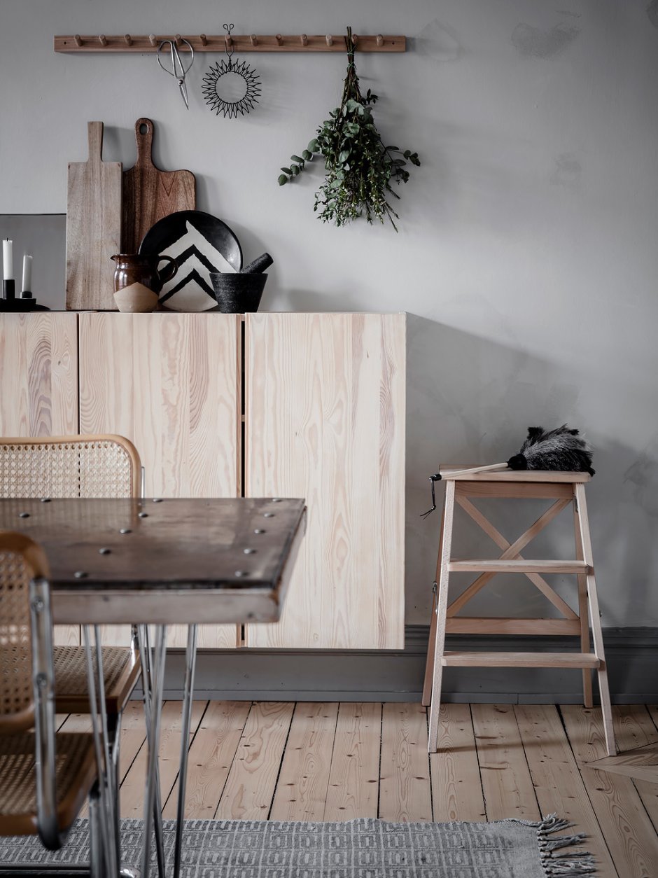 Ikea Ivar в интерьере гостиной