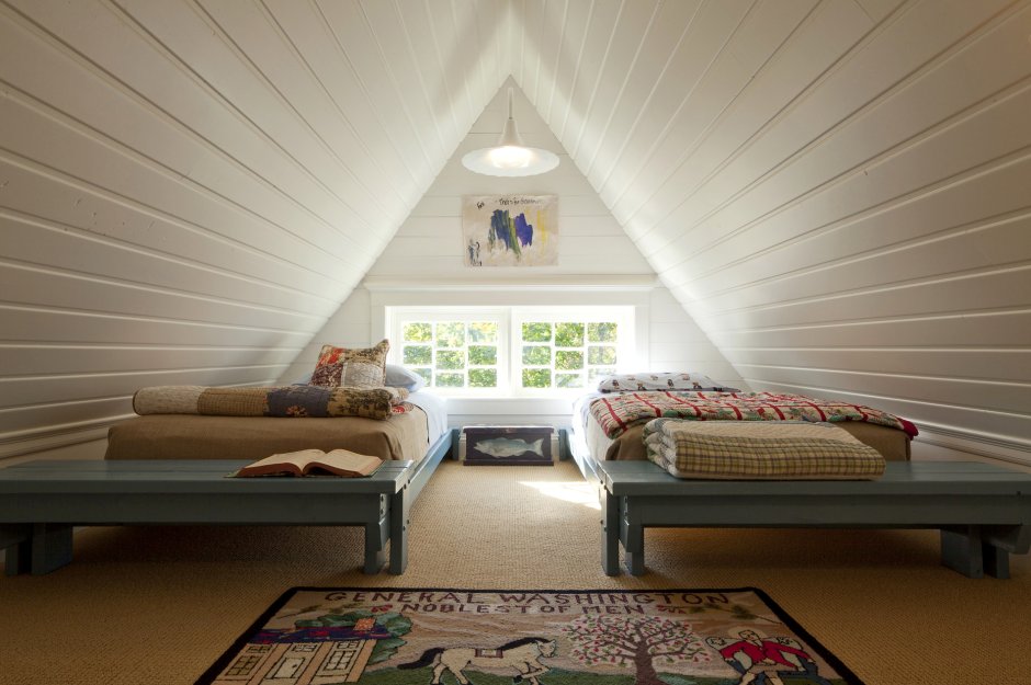 Vaulted Attic