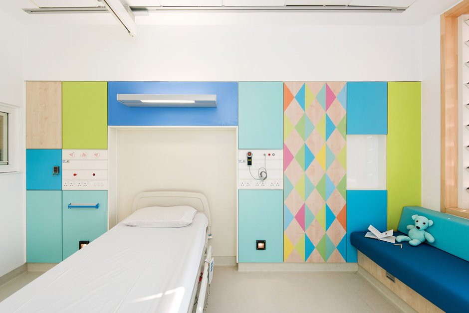 Детские комнаты в больницах