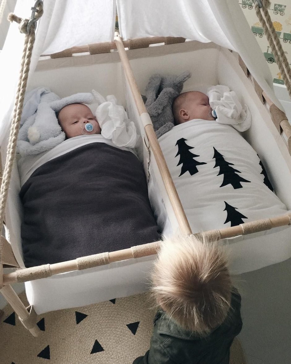 Кроватки для близнецов новорожденных