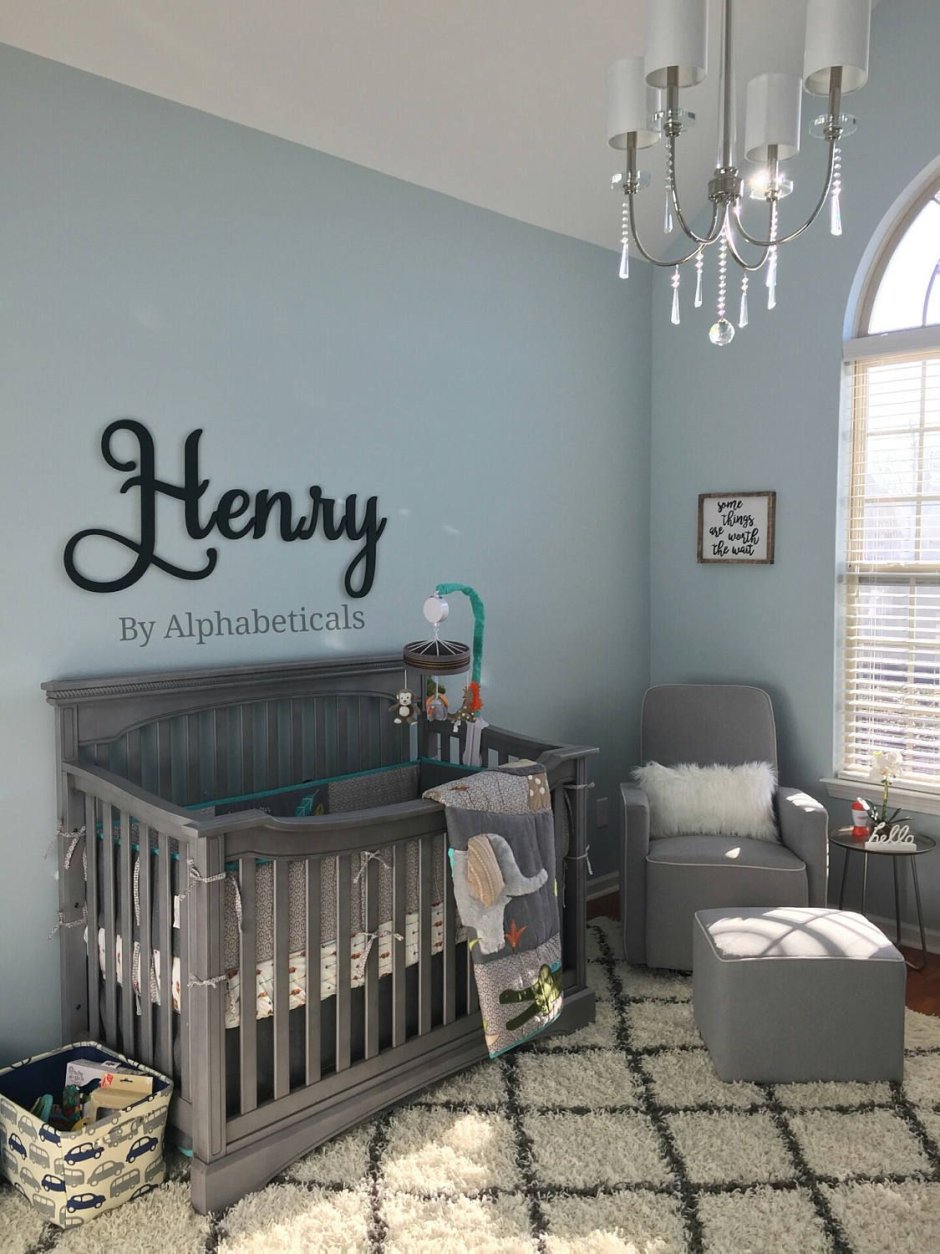 Baby boy name signs for Nursery