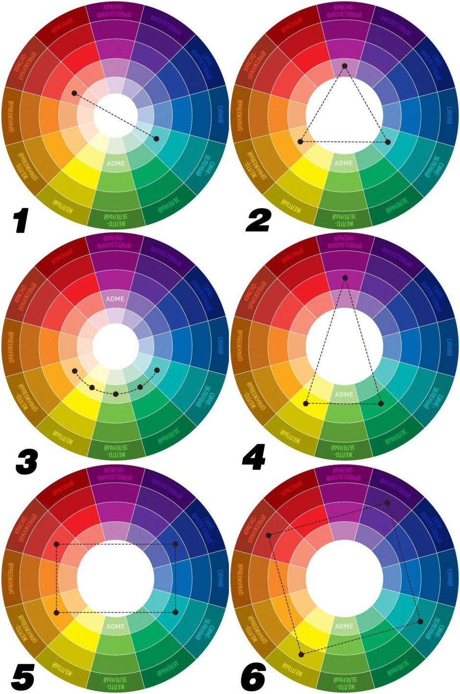 Vista-artista цветовой круг krug-13