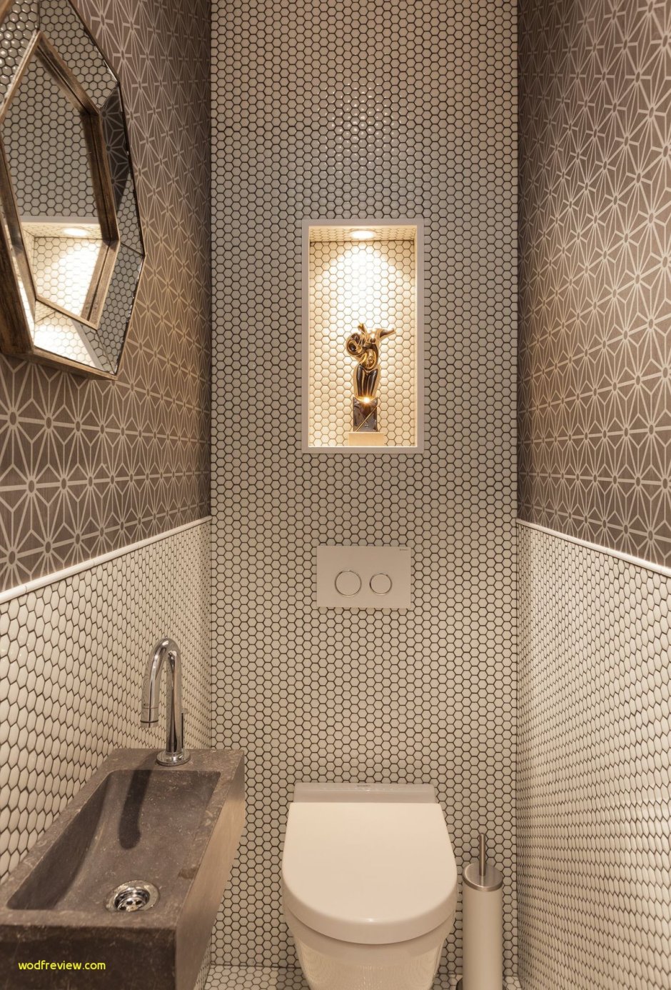 Современный интерьер туалета