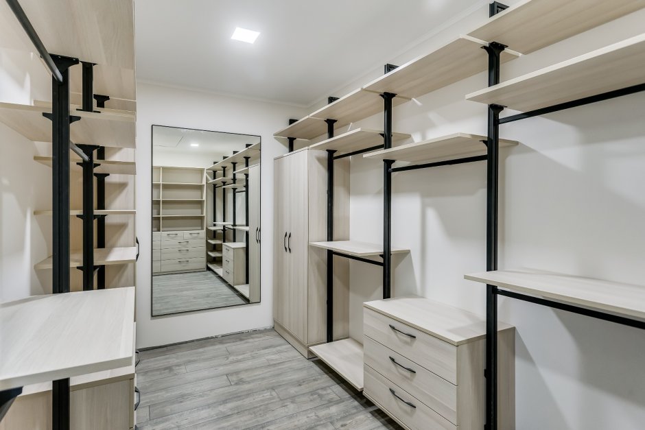 Стеллажные системы для гардеробной аристо