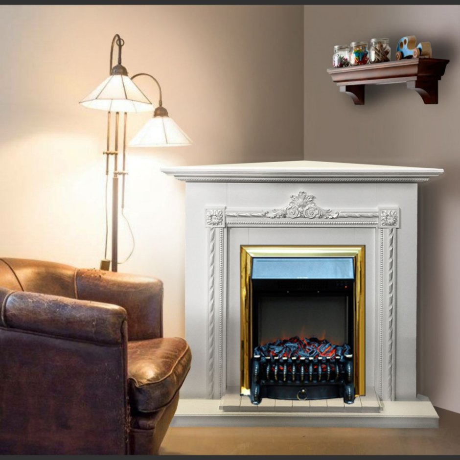 FPA 0003 Tower Fireplace Cabinet вертикальный камин