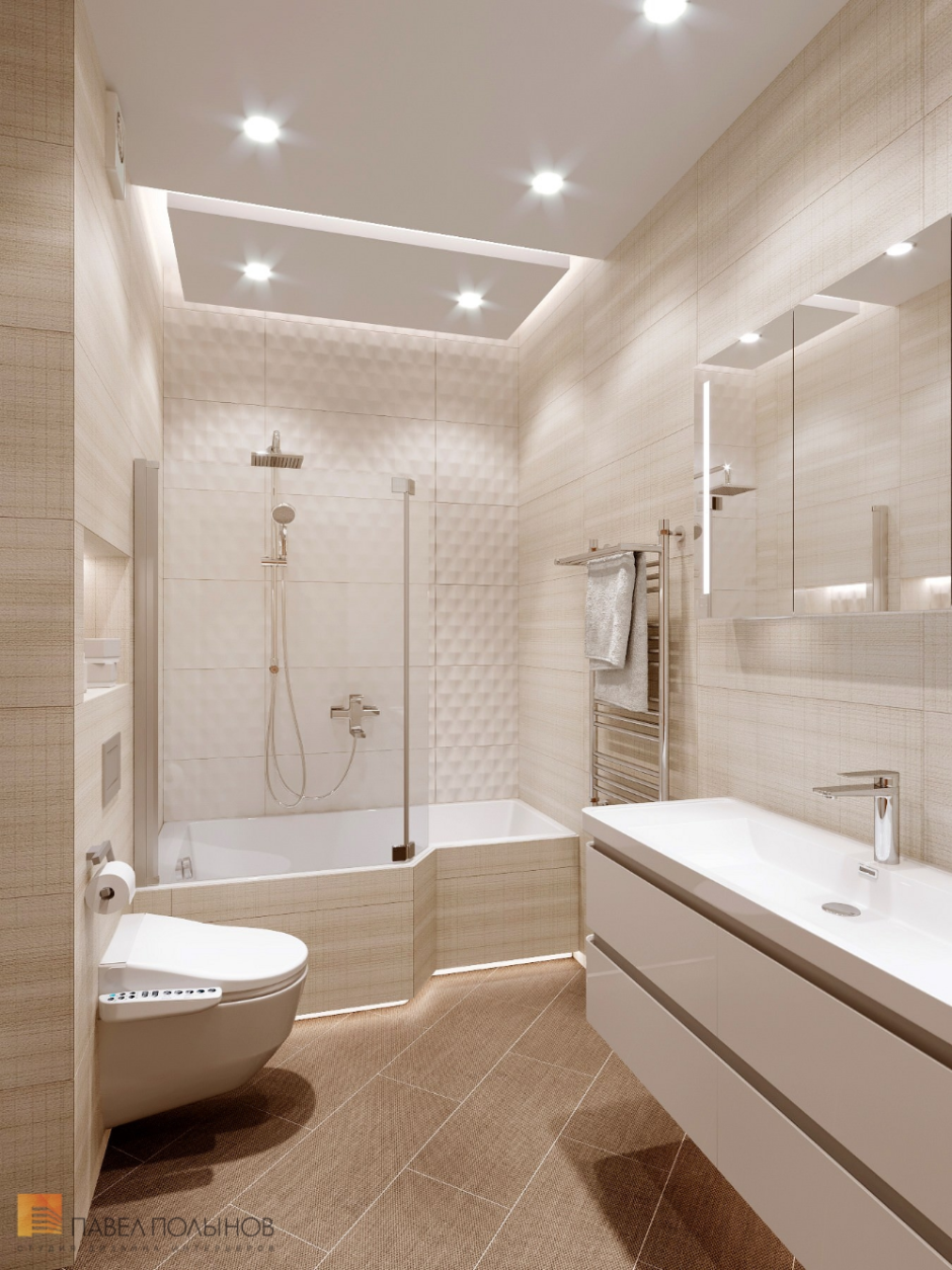 Дизайн ванной комнаты Полынов