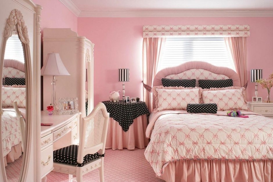 Розовая комната принцессы