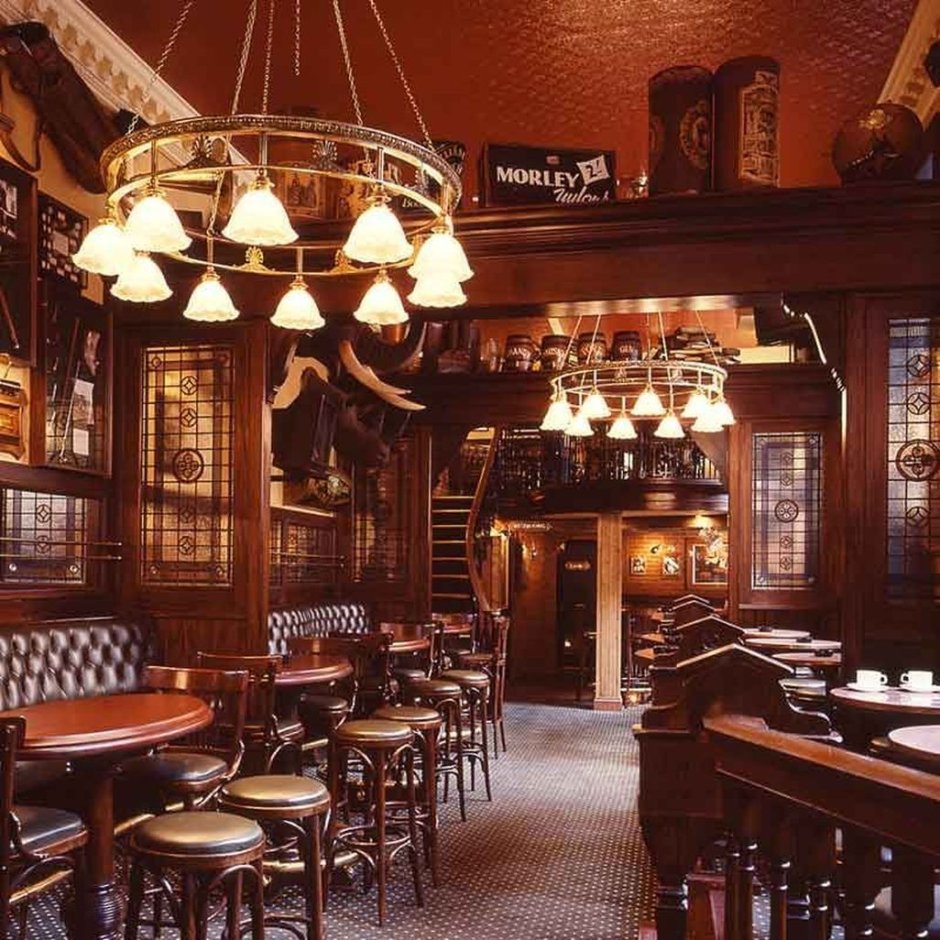 Irish pub интерьер