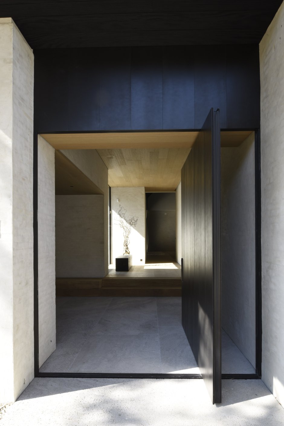 Двери бетон в интерьере (62 фото)