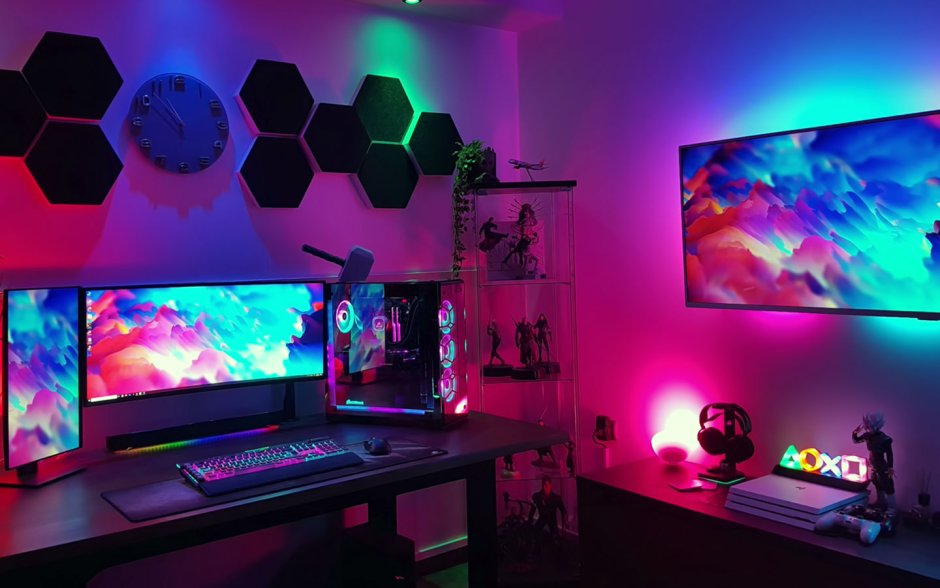 Игровая комната геймерская