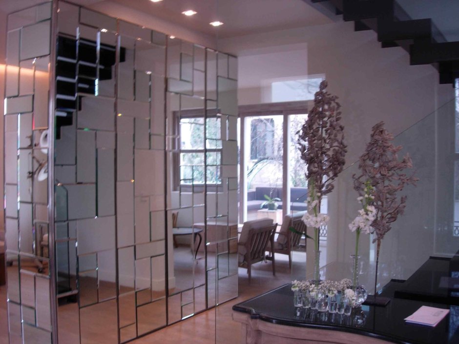 Декоративные зеркальные панели