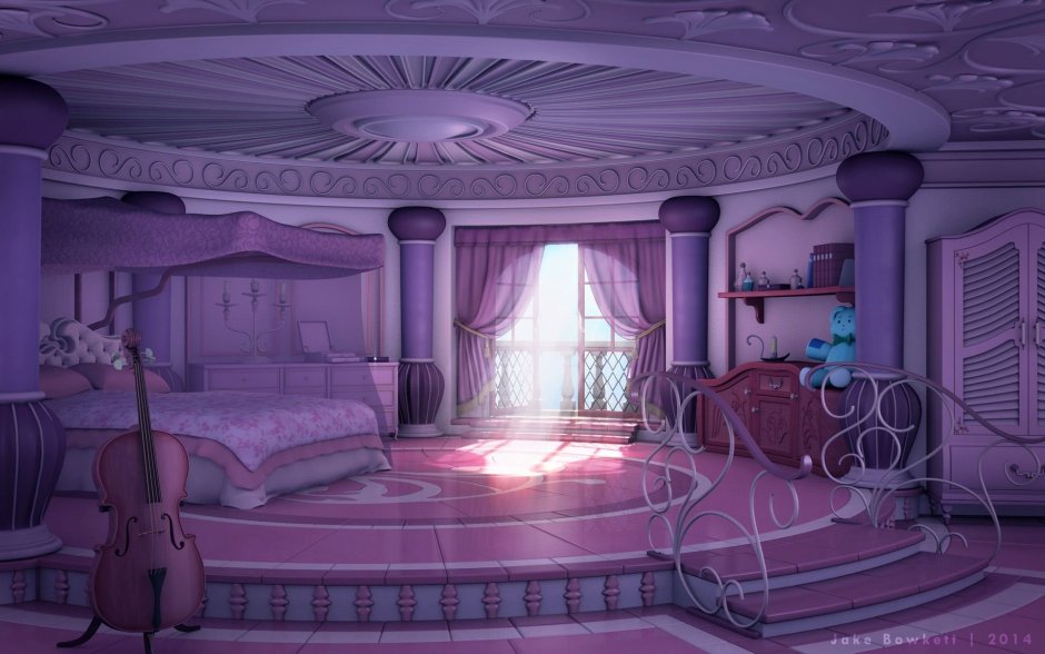 Комната принцессы в замке
