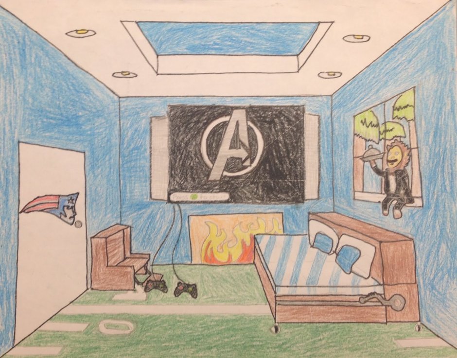 Изображение интерьера для редактирования