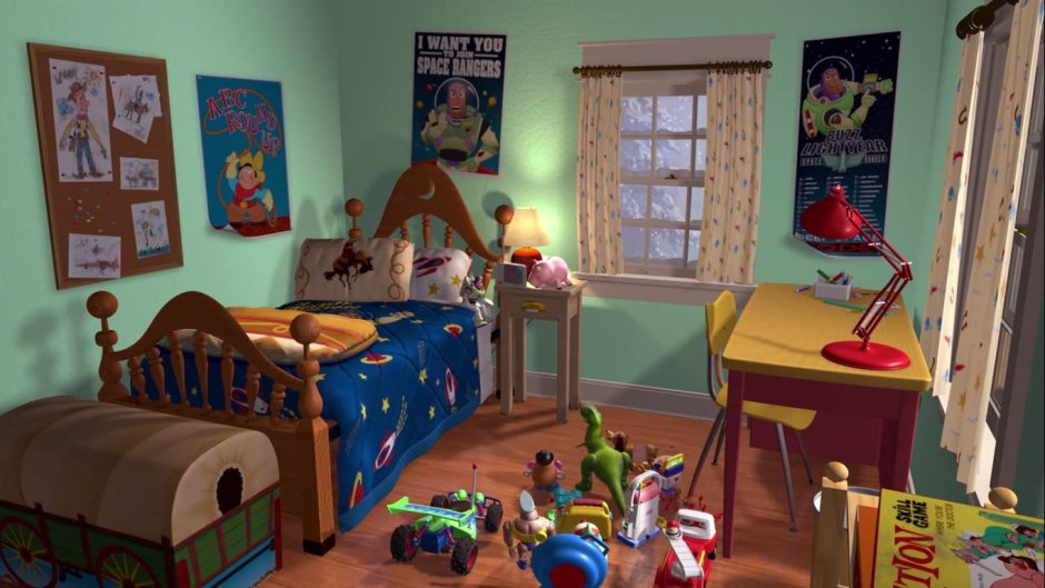 Toy story комната Энди