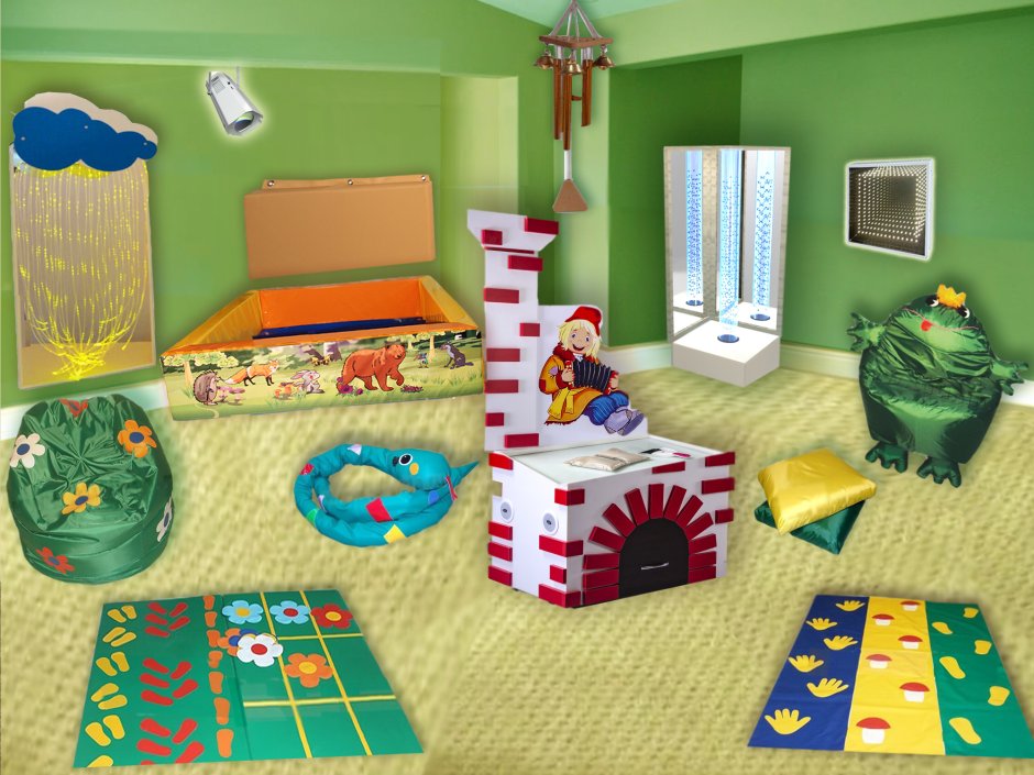 Сенсорная игровая комната для детей