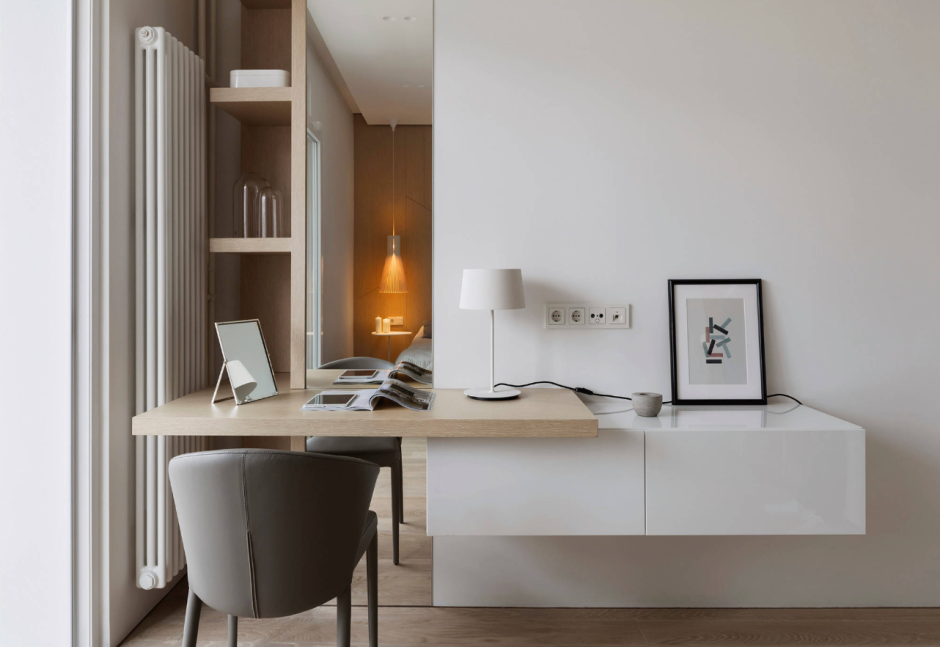 Рабочее место в современном стиле