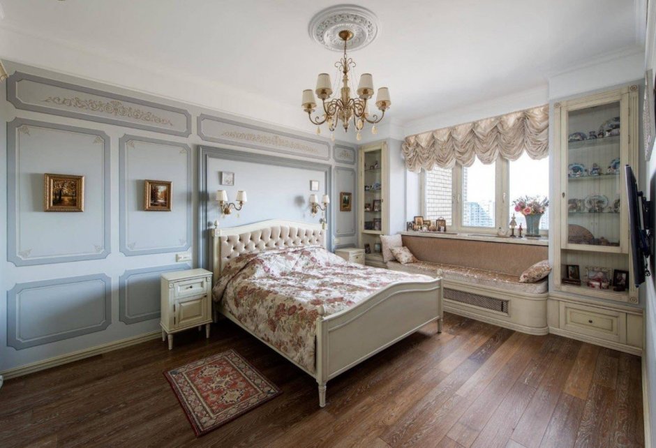 Спальня в стиле классика