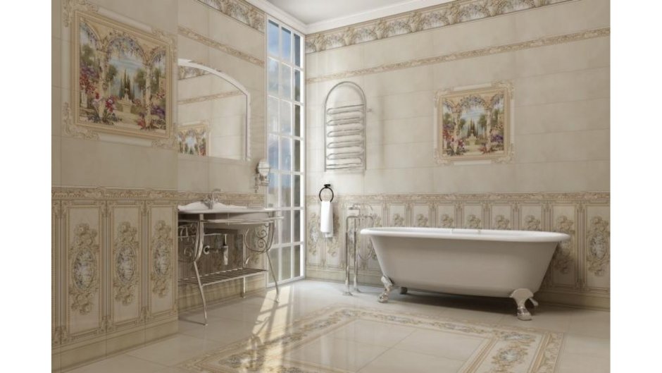 Коллекция плитки для ванной Венеция
