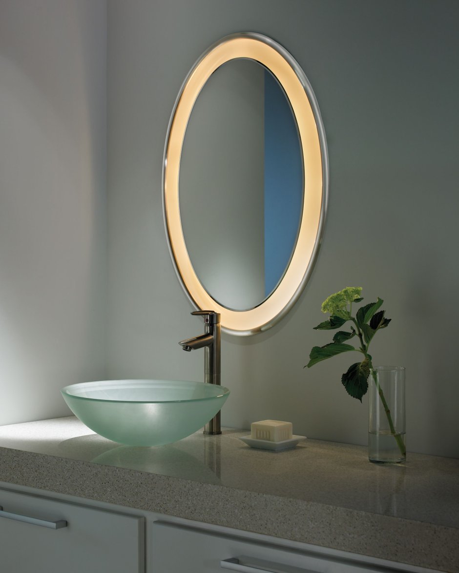 Зеркало в ванную Скандинавский стиль