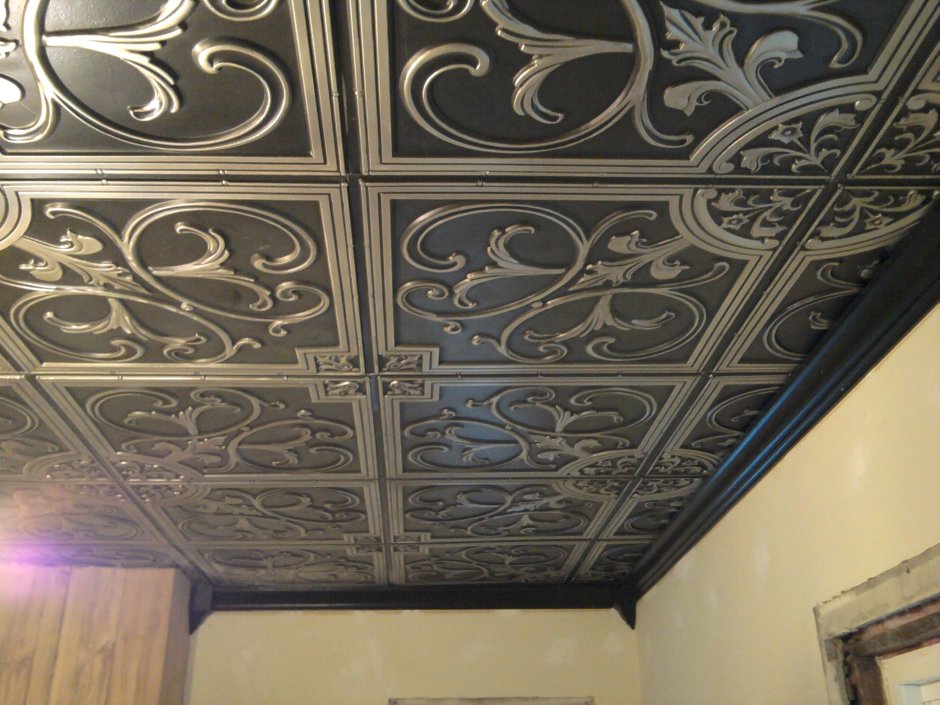 Декоративная потолочная плитка