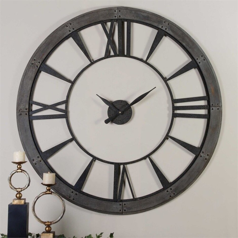 Часы настенные в стиле лофт в икеа