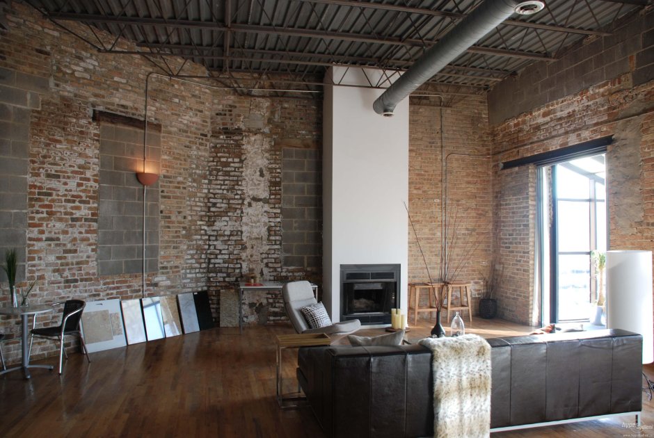 Спальня лофт Шик Индастриал