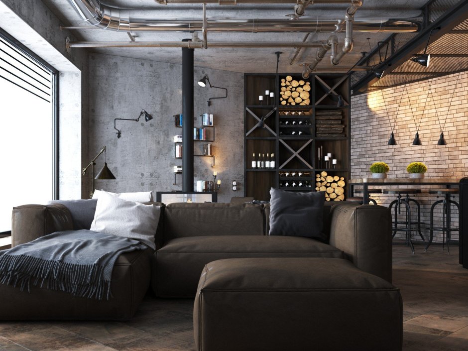 Стиль Нео лофт в интерьере