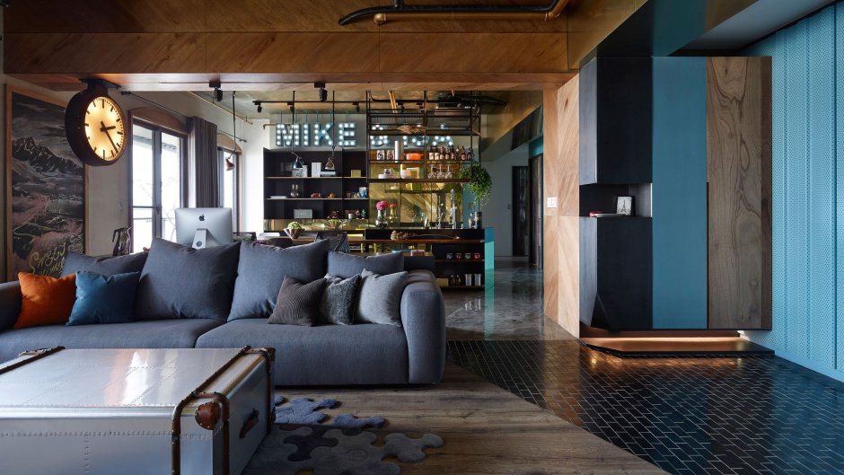 Стиль Индастриал в дизайне