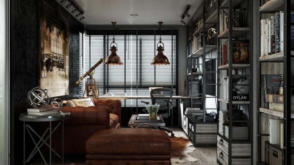 Стиль лофт план