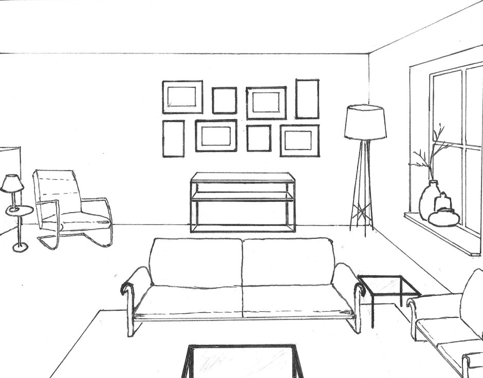 План Living Room
