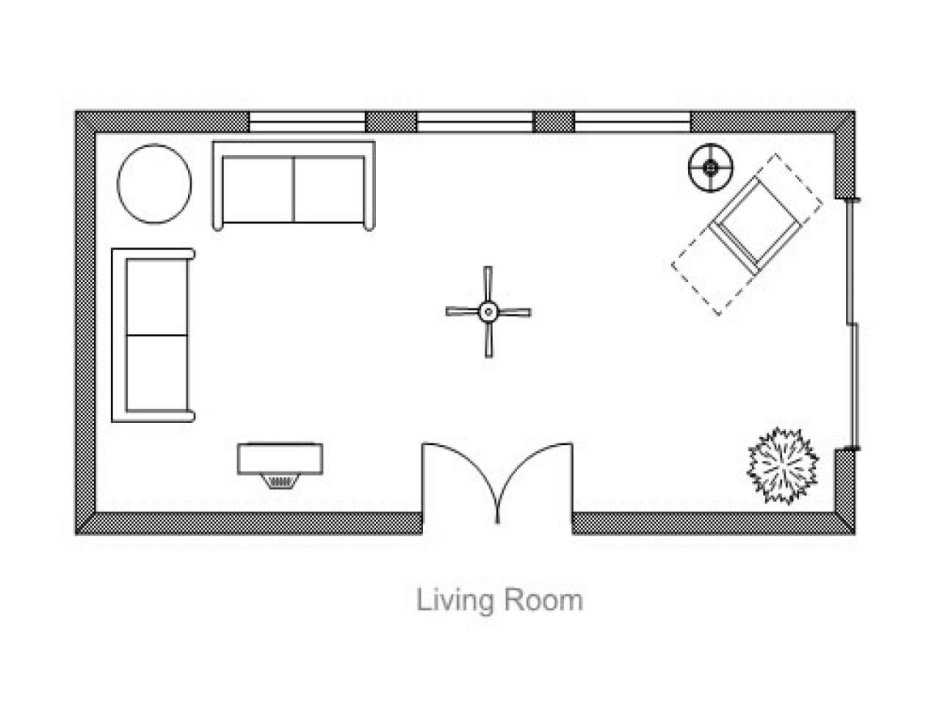 План комнаты
