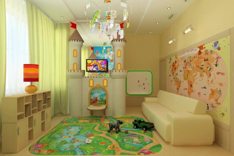 Визуализация детской комнаты