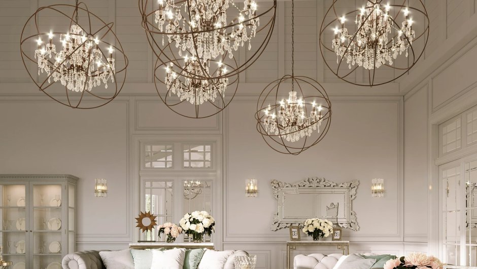 Люстра Eichholtz Amazone l (Chandelier)