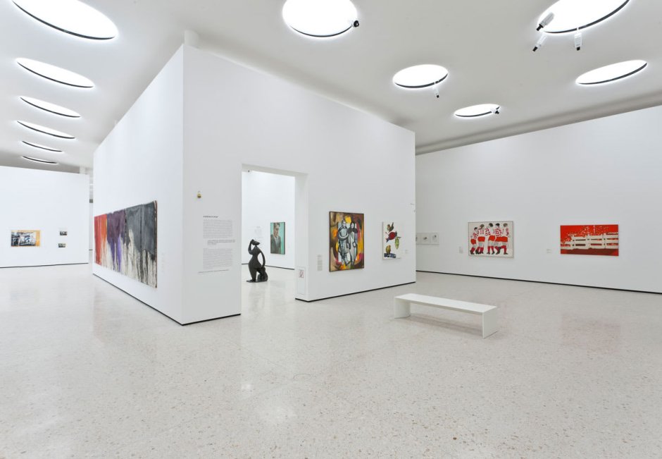 Музей современного искусства во Франкфурте интерьер