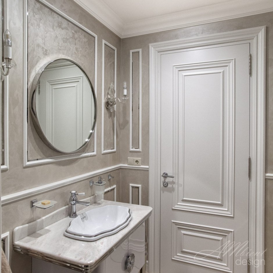 Зеркало в ванную в стиле Неоклассика