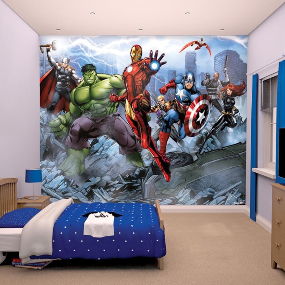 Комната в стиле Мстителей