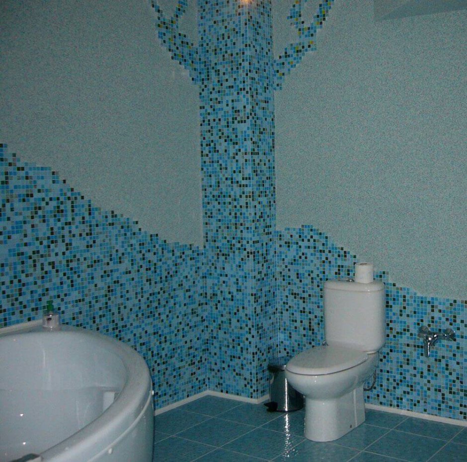 Ванная комната экостиль