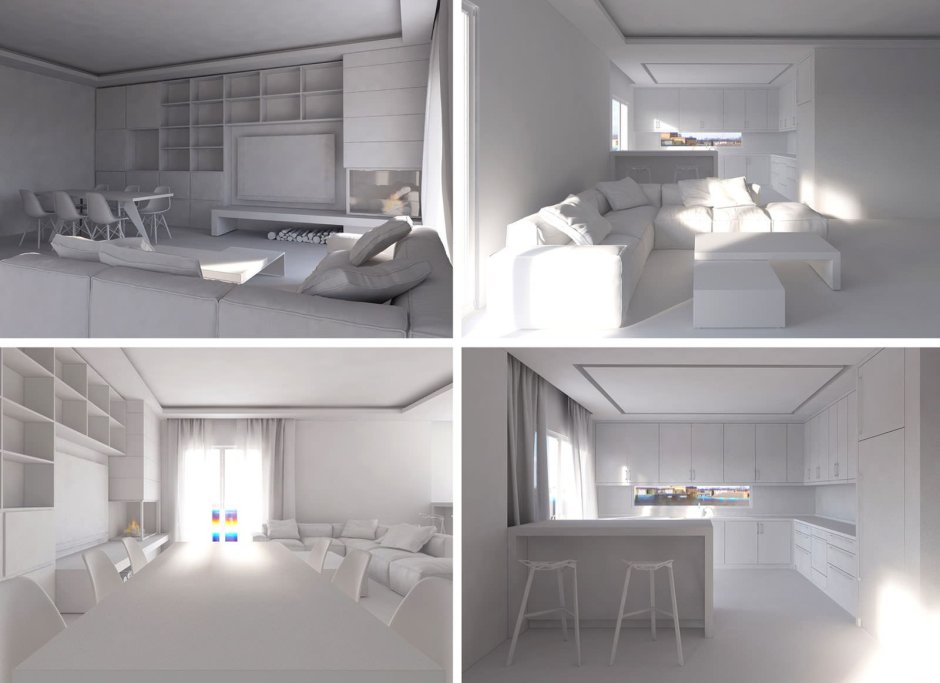 3д модель комнаты