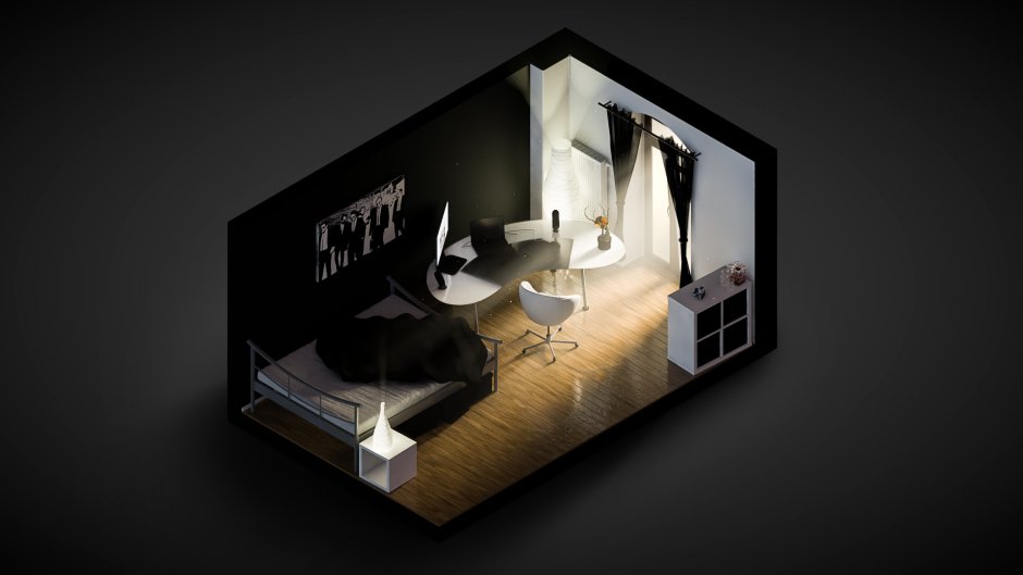 Изометрическая комната