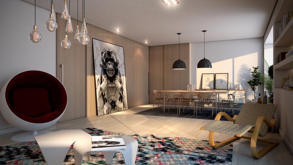 Просторная студия