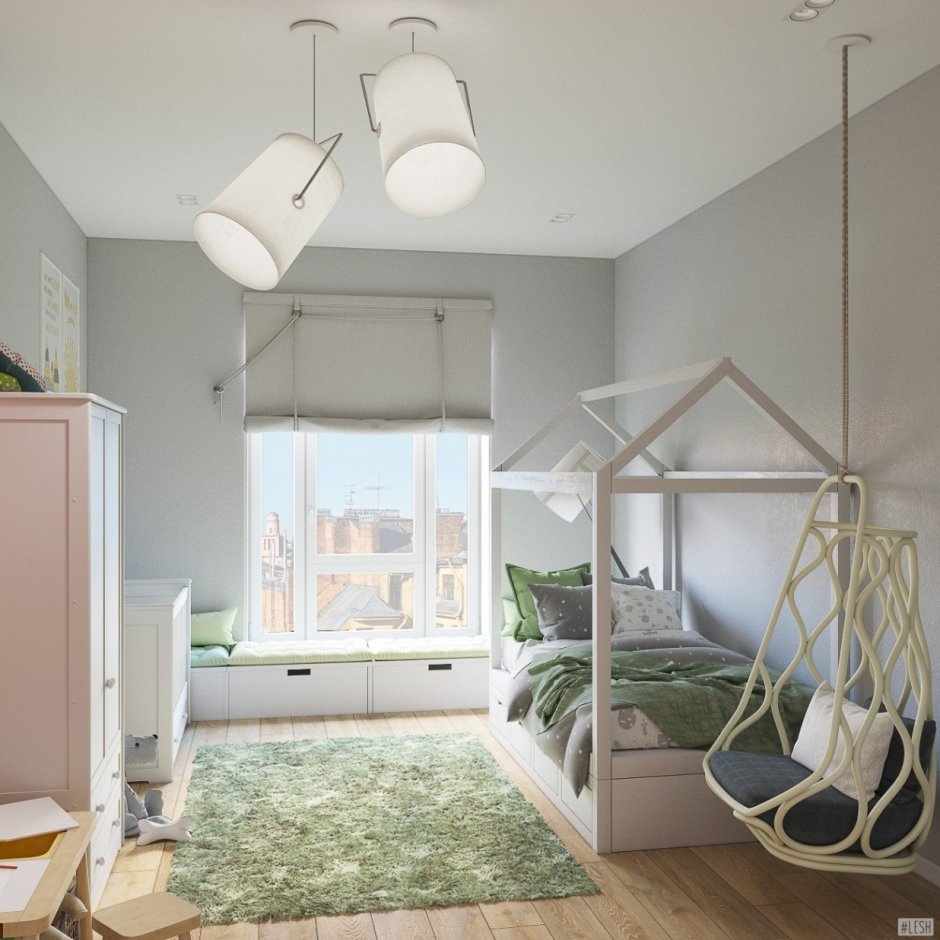 Дизайн детской комнаты пик