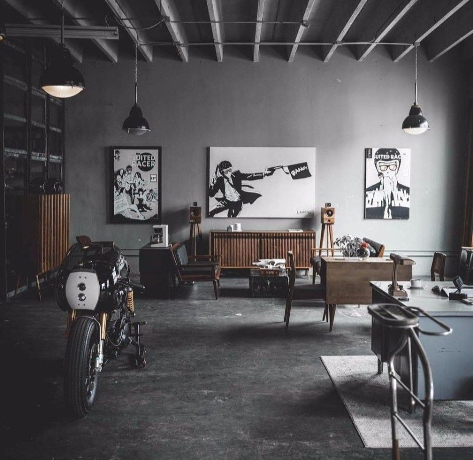 Стильный гараж