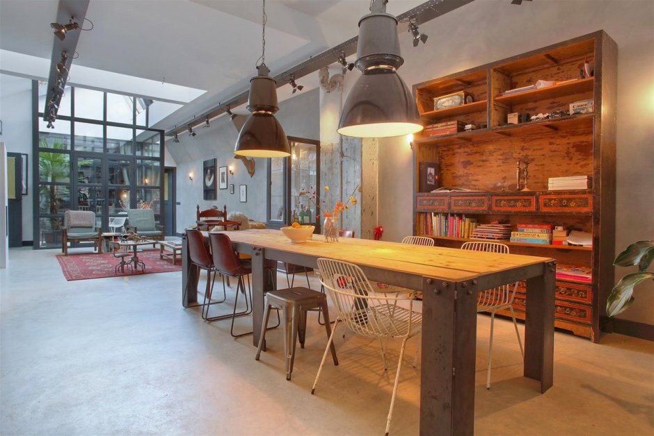 Дом в стиле лофт с гаражом