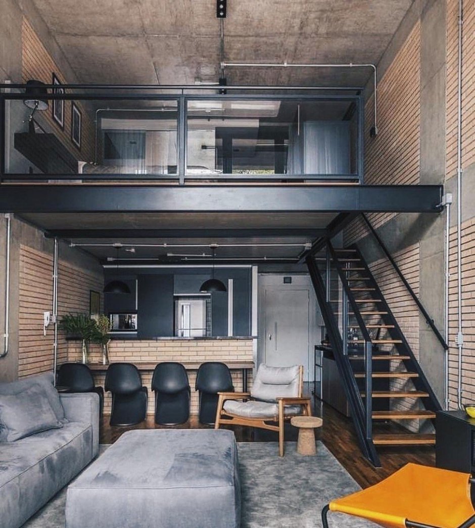 Интерьер гаража в частном доме