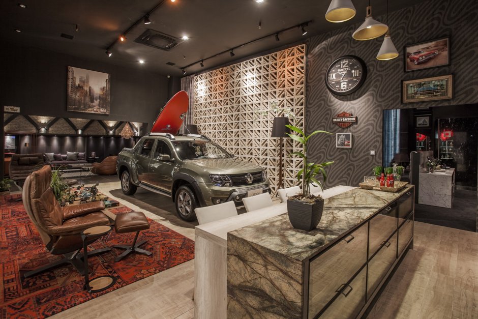 Мебель для гаража в стиле лофт